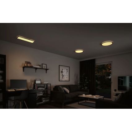 Paulmann 71002 - LED/22W Ściemnialny panel ATRIA 230V 3000K 42x42 cm czarny