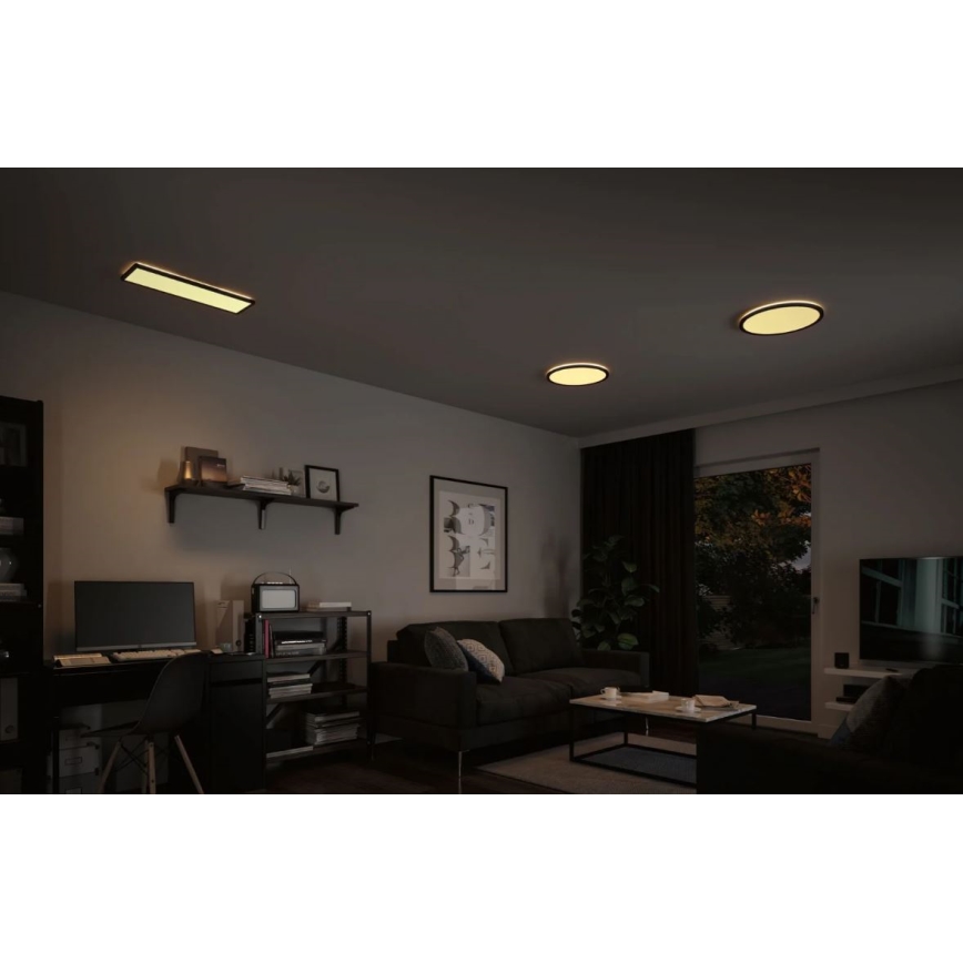 Paulmann 71002 - LED/22W Ściemnialny panel ATRIA 230V 3000K 42x42 cm czarny