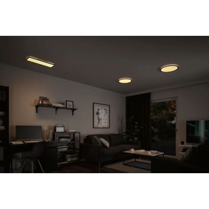 Paulmann 71003 - LED/22W Ściemnialny panel ATRIA 230V 3000K 20x58 cm czarny