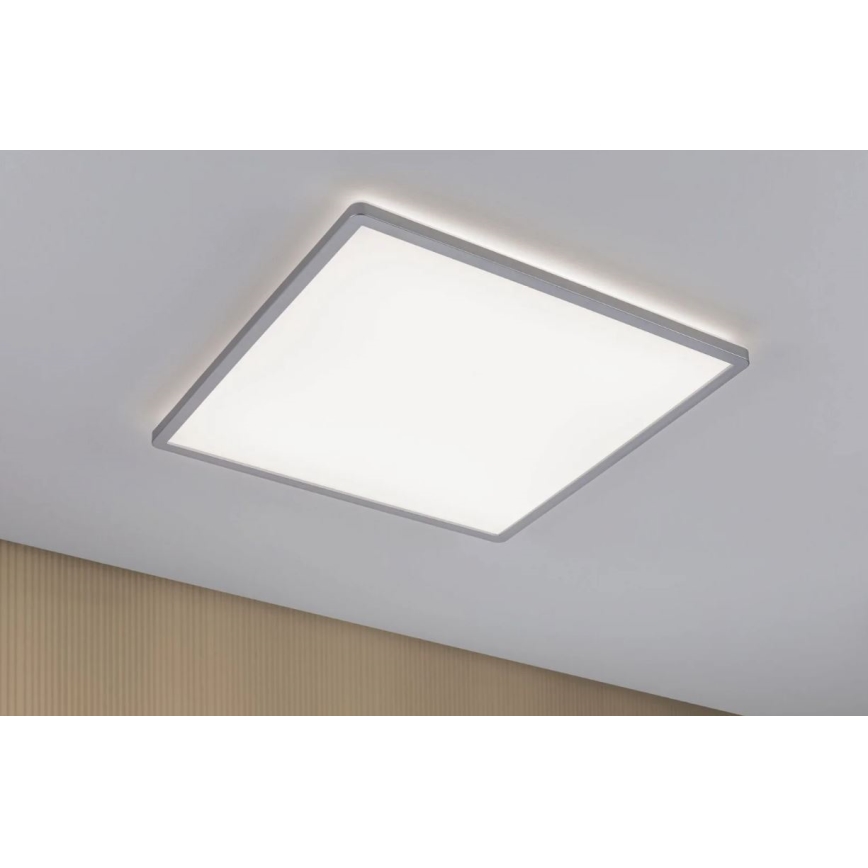 Paulmann 71009 - Panel LED/22W ściemnialny ATRIA 230V 4000K 42x42 cm matowy chrom