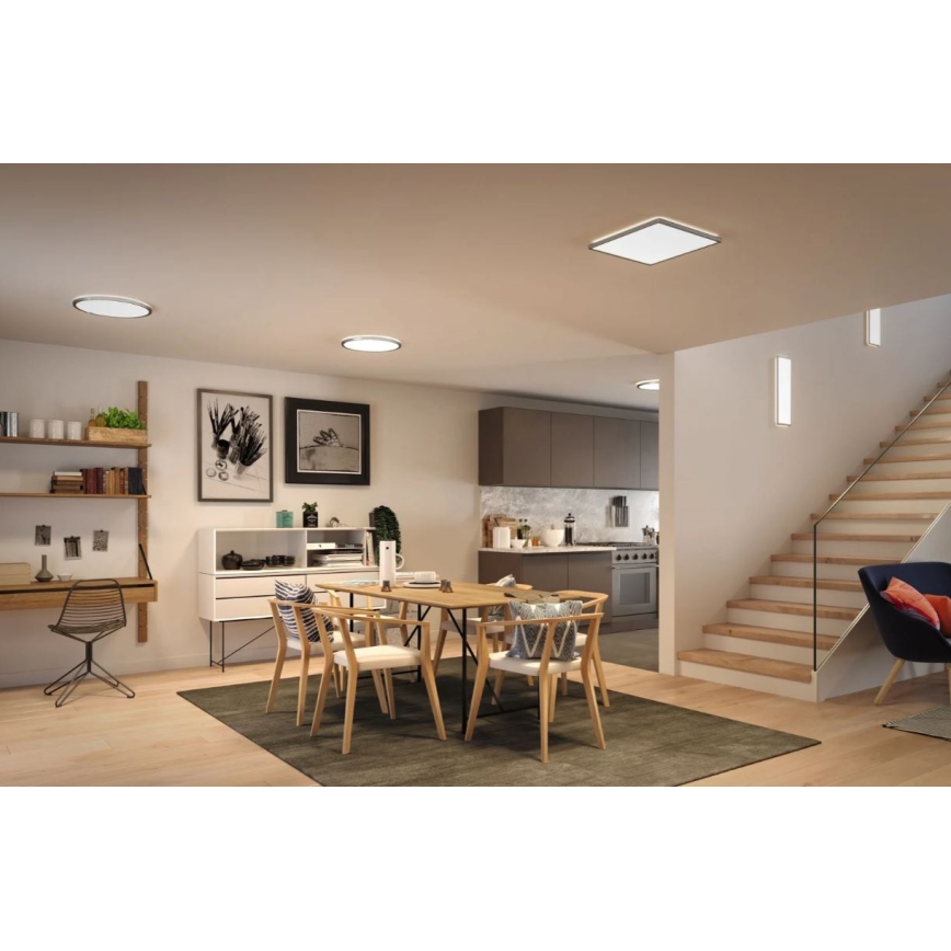 Paulmann 71009 - LED/22W Ściemnialny panel ATRIA 230V 4000K 42x42 cm matowy chrom