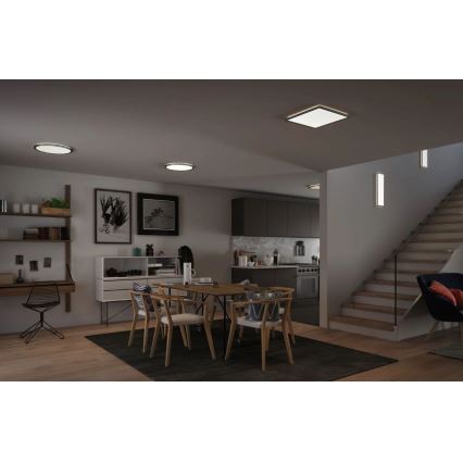 Paulmann 71009 - LED/22W Ściemnialny panel ATRIA 230V 4000K matowy chrom