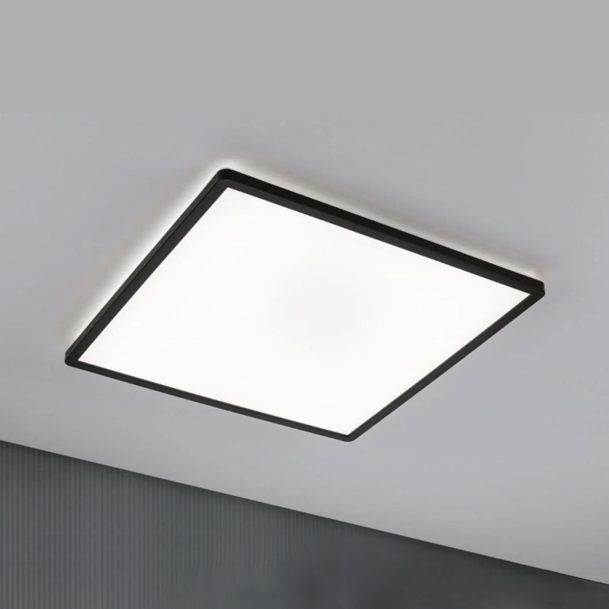 Paulmann 71016 - LED/22W Ściemnialny panel ATRIA 230V 4000K 42x42 cm czarny