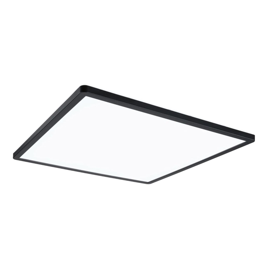 Paulmann 71016 - Panel LED/22W ściemnialny ATRIA 230V 4000K 42x42 cm czarny