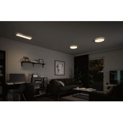 Paulmann 71016 - LED/22W Ściemnialny panel ATRIA 230V 4000K 42x42 cm czarny