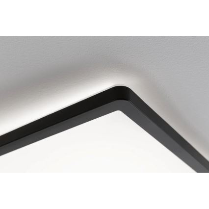 Paulmann 71016 - LED/22W Ściemnialny panel ATRIA 230V 4000K 42x42 cm czarny