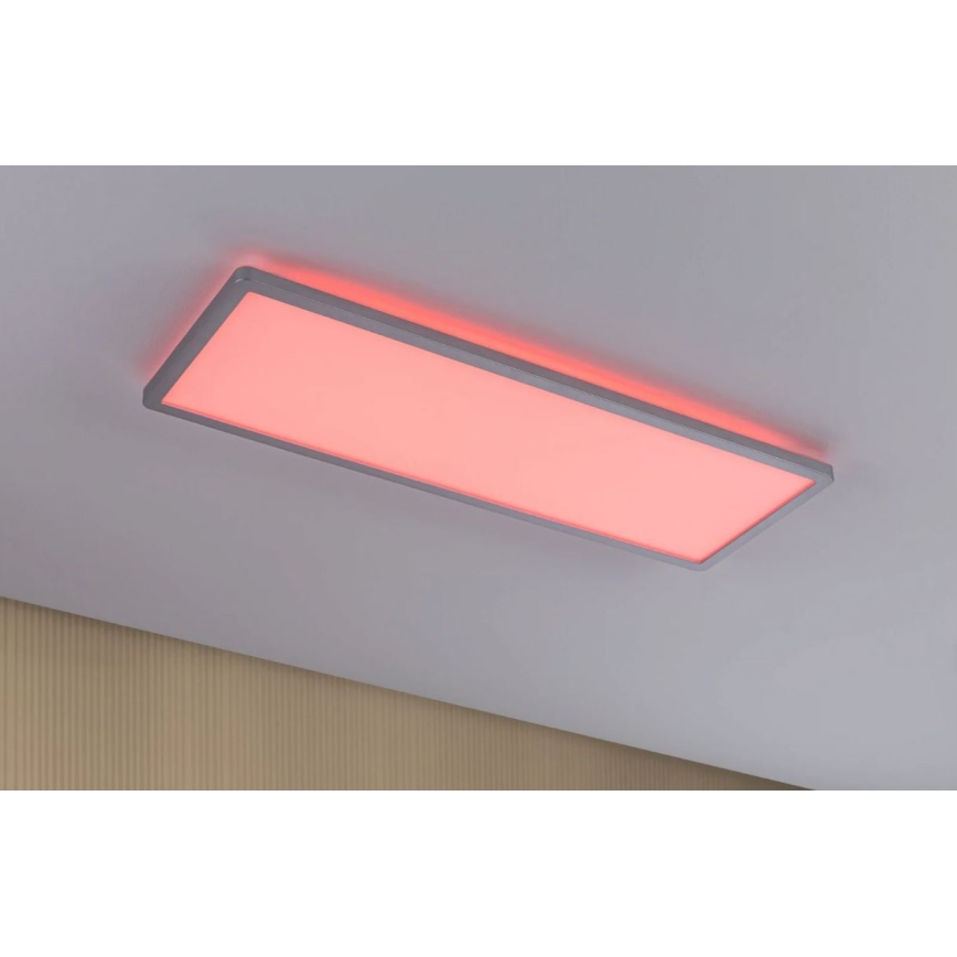 Paulmann 71020 - LED/20W RGBW Ściemnialny panel ATRIA 230V 4000K 20x58 cm + pilot zdalnego sterowania
