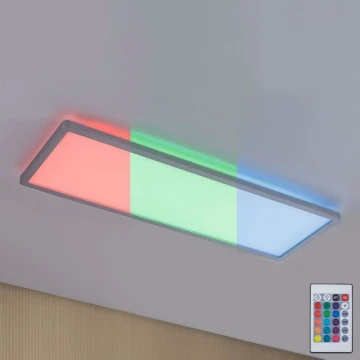 Paulmann 71020 - Panel LED/20W RGBW ściemnialny ATRIA 230V 4000K 20x58 cm + pilot do zdalnego sterowania