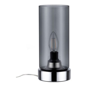 Paulmann 77056 - 1xE14/40W Ściemnialna dotykowa lampa stołowa PINJA 230V