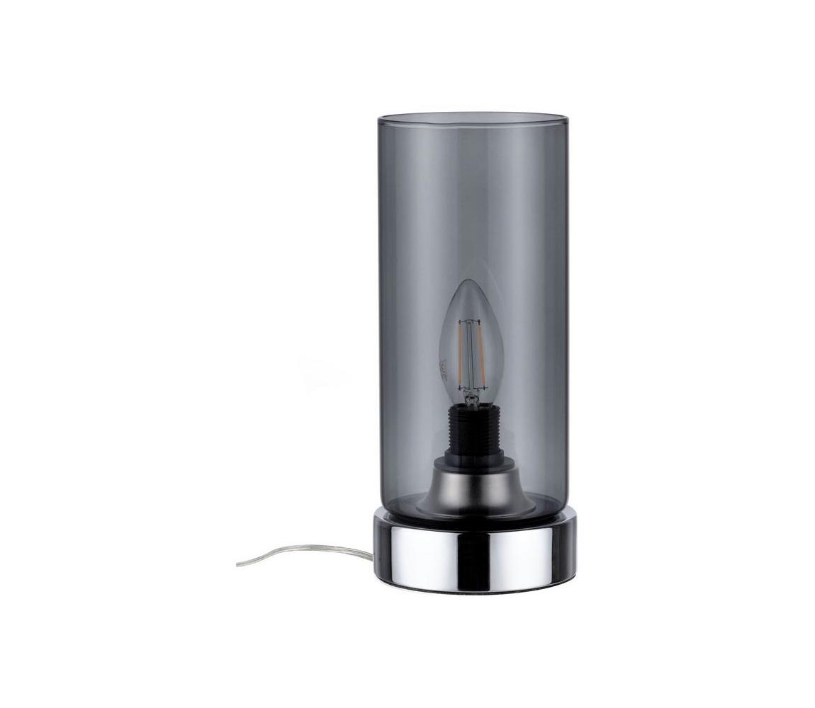 Paulmann 77056 - 1xE14/40W Ściemnialna dotykowa lampa stołowa PINJA 230V