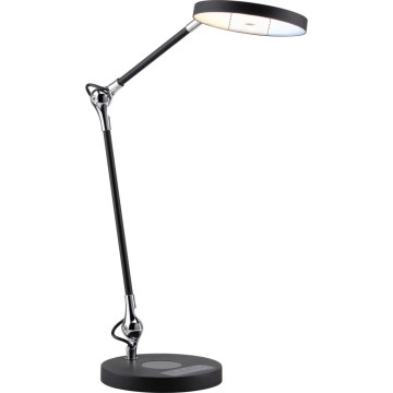 Paulmann 78010 - LED/11W Ściemnialna dotykowa lampa stołowa NUMIS 230V 2700/4000/6500K czarna