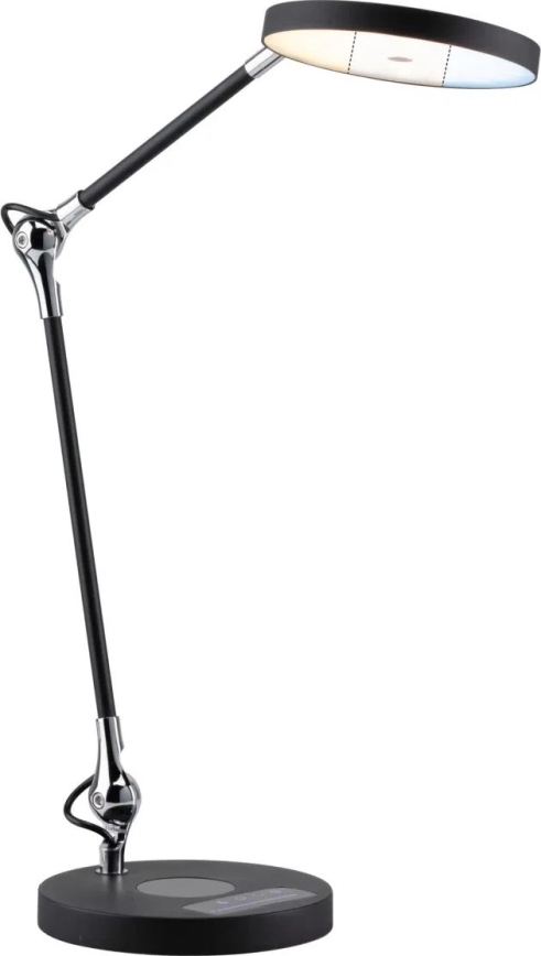 Paulmann 78010 - LED/11W Ściemnialna dotykowa lampa stołowa NUMIS 230V 2700/4000/6500K czarna