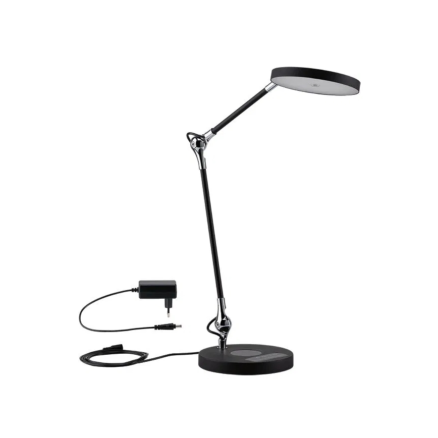 Paulmann 78010 - LED/11W Ściemnialna dotykowa lampa stołowa NUMIS 230V 2700/4000/6500K czarna