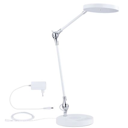 Paulmann 78011 - LED/11W Ściemnialna dotykowa lampa stołowa NUMIS 230V 2700/4000/6500K biała