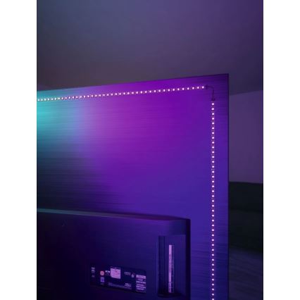 Paulmann 78880 - LED/3,5W RGB Ściemnialna listwa do telewizora 2m ZOLL 5V + pilot zdalnego sterowania