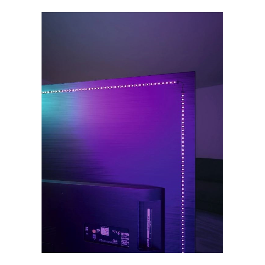 Paulmann 78880 - LED/3,5W RGB Ściemnialna listwa do telewizora 2m ZOLL 5V + pilot zdalnego sterowania