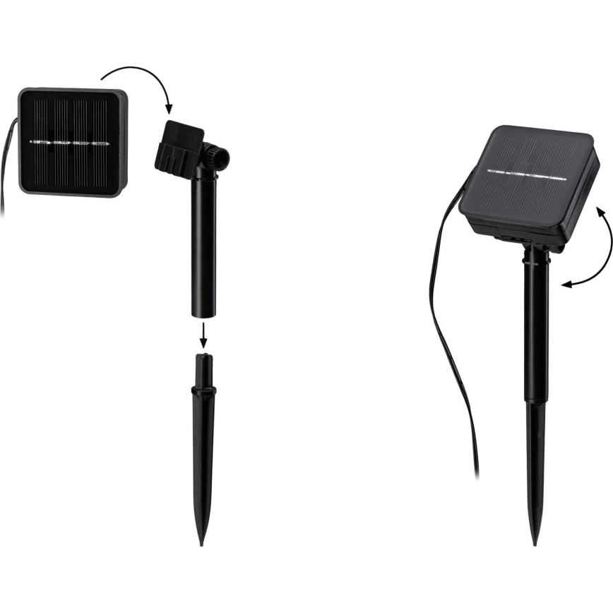 Paulmann 78896 - Taśma LED/0,3W IP44 solarny 3m 1,2V 1000 mAh