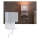 Paulmann 78913 - LED/2,5W + 1xE27/40W Kinkiet z półką i portem USB MERANI 230V biały