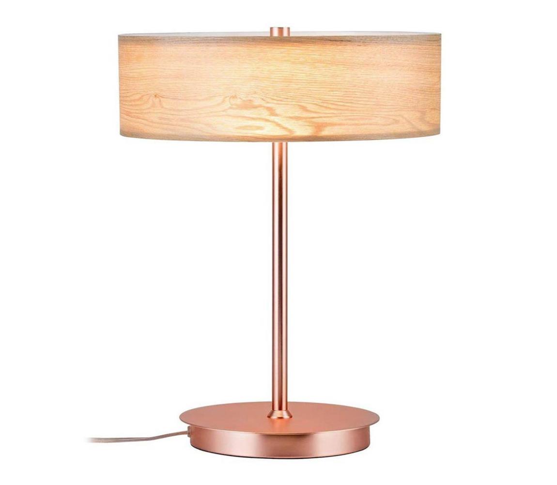 Paulmann 79647 - Lampa stołowa NEORDIC 2xE27/20W/230V popiół