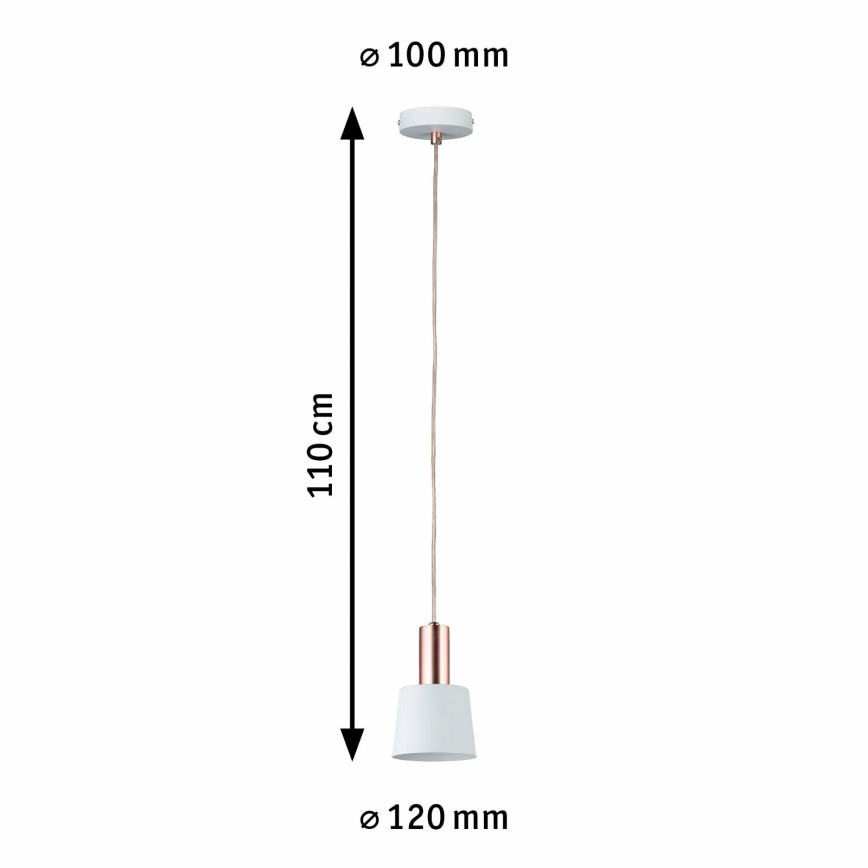 Paulmann 79656 - 1xE14/20W  Żyrandol na lince NEORDIC HALDAR 230V