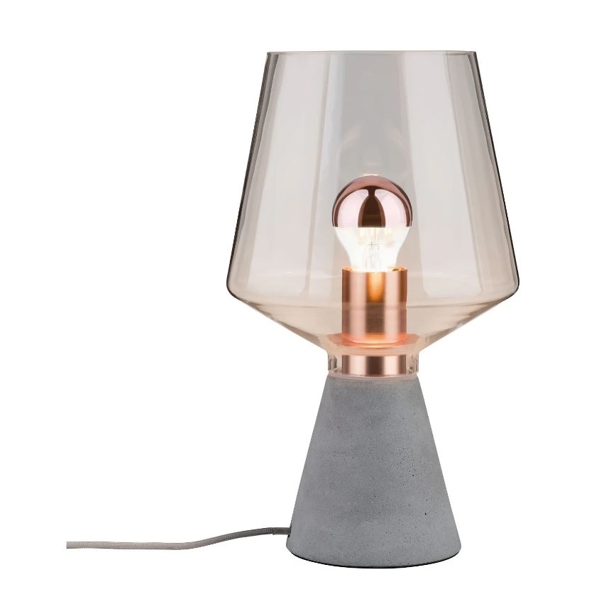 Paulmann 79665 - 1xE27/20W Lampa stołowa NEORDIC YORIK 230V