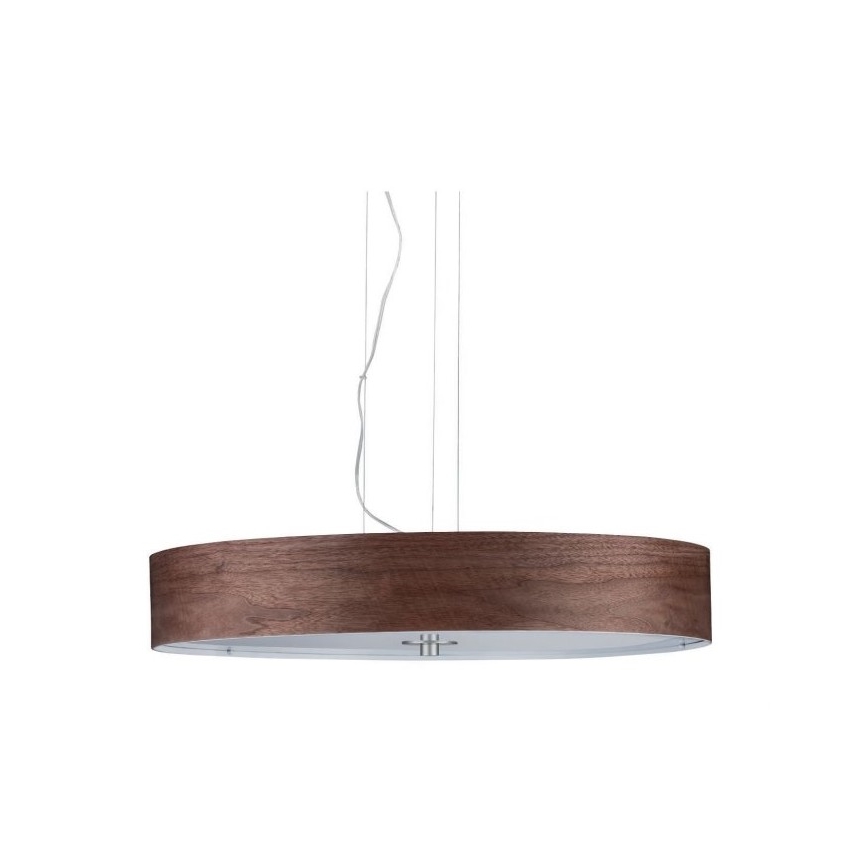 Paulmann 79686 - 3xE27/20W Żyrandol na lince NEORDIC LISKA 230V orzech