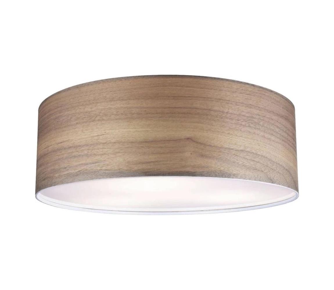 Paulmann 79687 - 3xE27/20W Plafon NEORDIC LISKA 230V orzech włoski