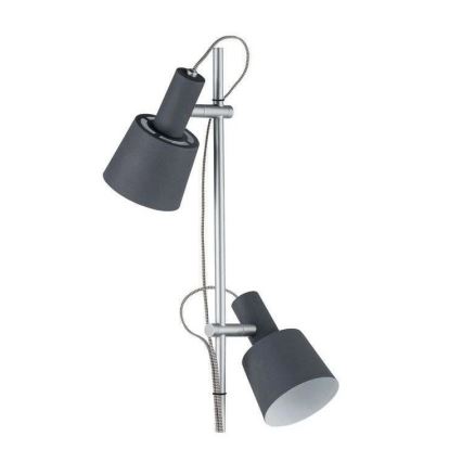 Paulmann 79690 - 2xE14/20W Lampa podłogowa NEORDIC HALDAR 230V