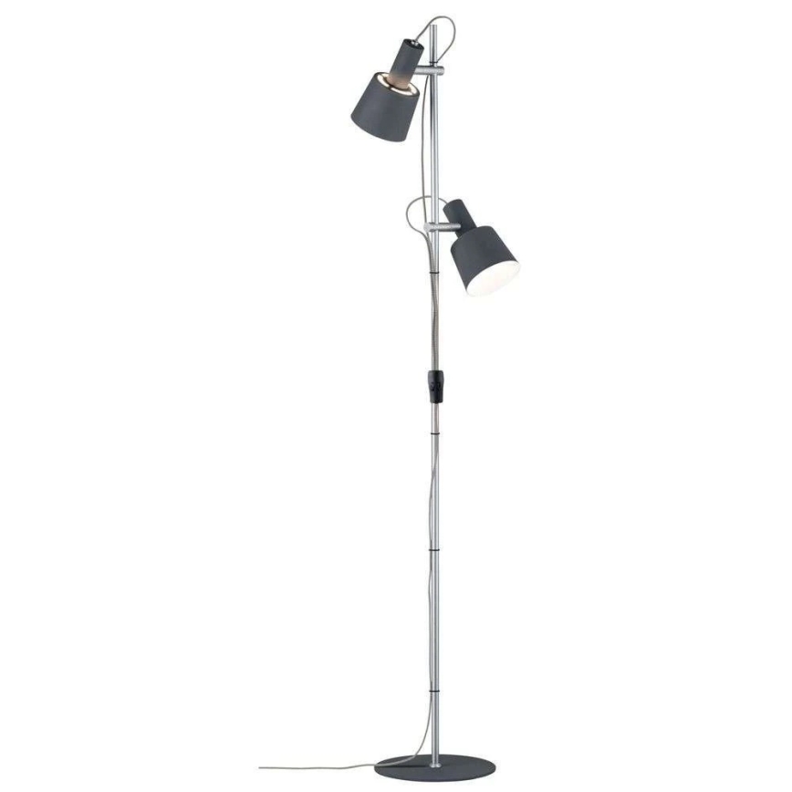Paulmann 79690 - 2xE14/20W Lampa podłogowa NEORDIC HALDAR 230V