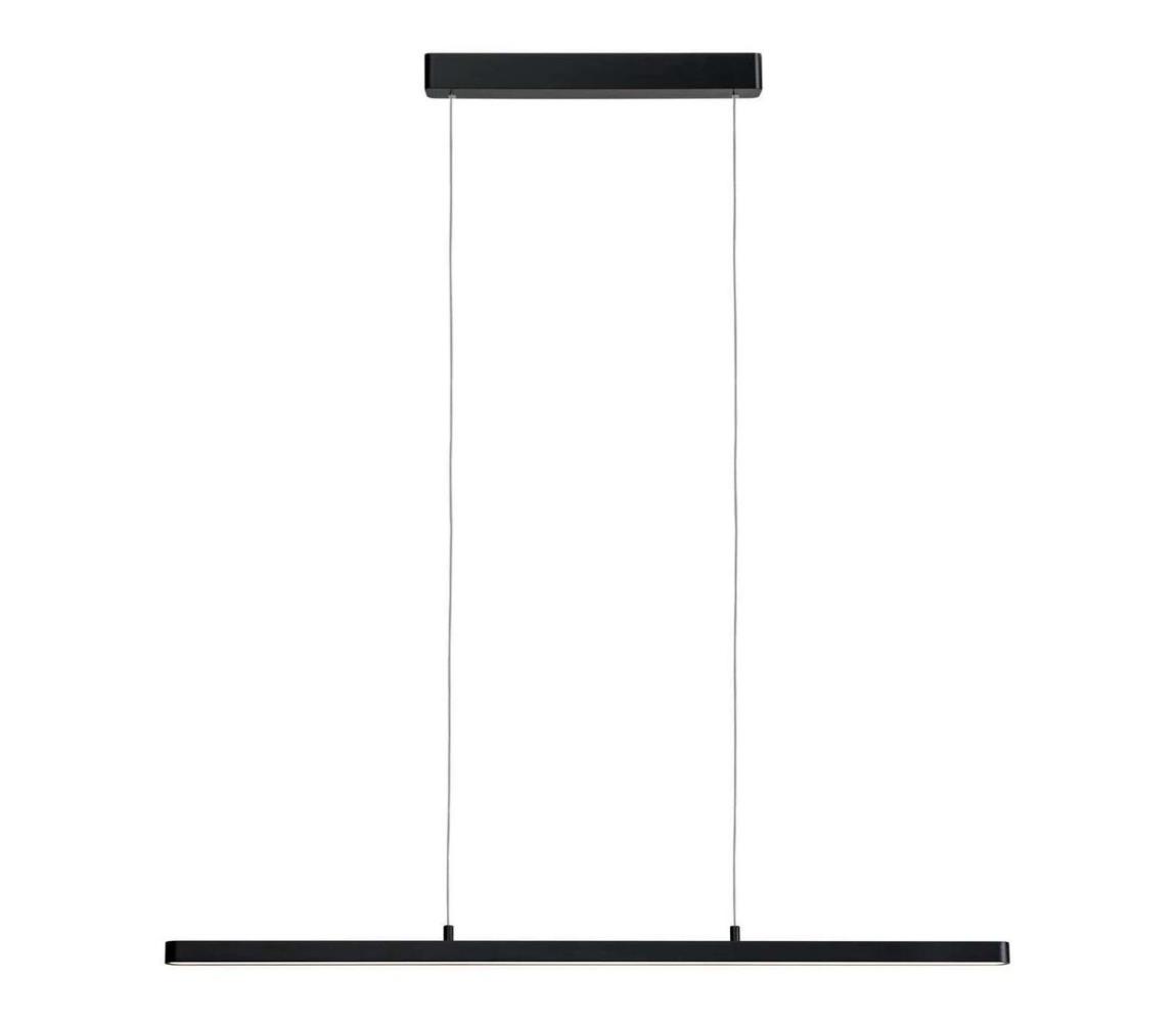 Paulmann 79693 - LED/42W Ściemnialny żyrandol na lince LENTO 230V czarny