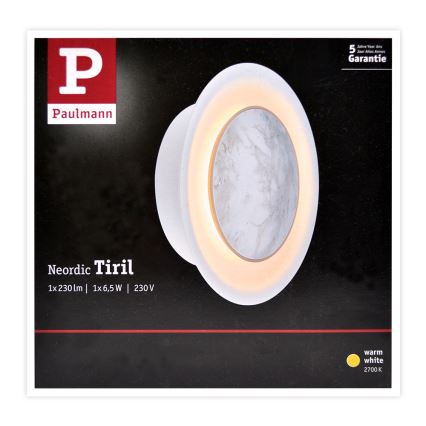 Paulmann 79700 - LED/6,5W Kinkiet TIRIL 230V