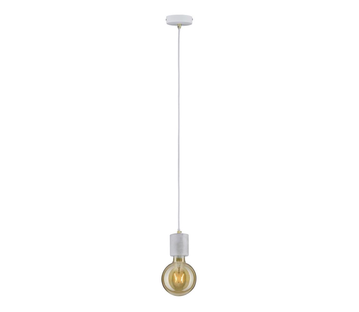 Paulmann 79750 - 1xE27/20W Żyrandol na lince NORDIN 230V