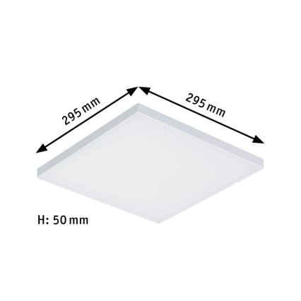 Paulmann 79821 - LED/17W Plafon ściemnialny VELORA 230V