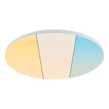 Paulmann 79894 - LED/38W Lampa sufitowa VELORA 230V 3000/4000/6500K śr. 60 cm biała