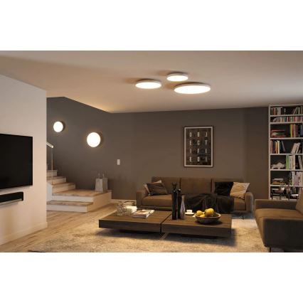 Paulmann 79894 - LED/38W Lampa sufitowa VELORA 230V 3000/4000/6500K śr. 60 cm biała