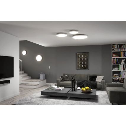 Paulmann 79894 - LED/38W Lampa sufitowa VELORA 230V 3000/4000/6500K śr. 60 cm biała