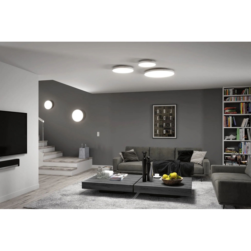 Paulmann 79894 - LED/38W Lampa sufitowa VELORA 230V 3000/4000/6500K śr. 60 cm biała