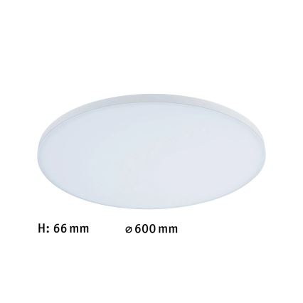 Paulmann 79894 - LED/38W Lampa sufitowa VELORA 230V 3000/4000/6500K śr. 60 cm biała