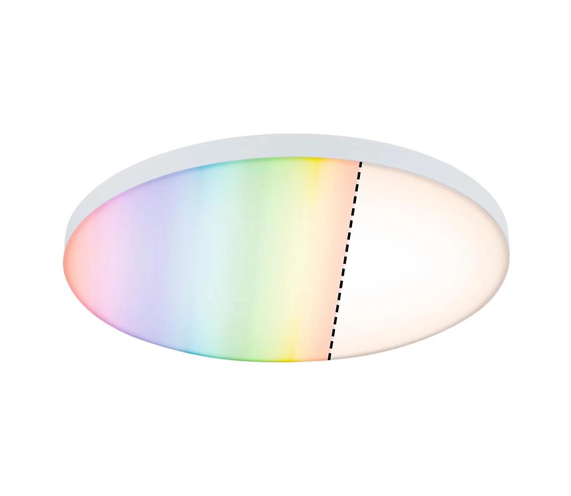Paulmann 79897 - LED RGBW/22W Plafon ściemnialny SMART VELORA 230V