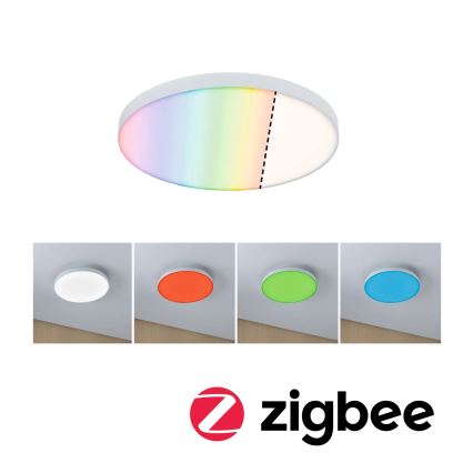 Paulmann 79899 - LED RGBW/16,5W Plafon ściemnialny SMART VELORA 230V