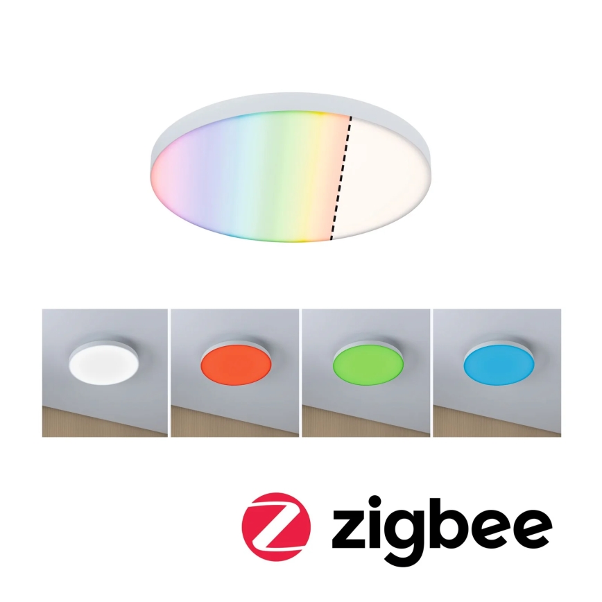 Paulmann 79899 - LED RGBW/16,5W Regulowane natynkowe oświetlenie sufitowe SMART VELORA 230V
