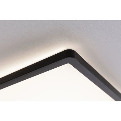Paulmann 79920 - LED/11,2W ściemnialny panel ATRIA 230V 3000K 19x19 cm czarny