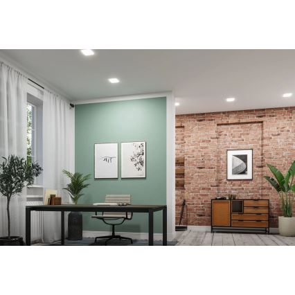 Paulmann 79953 - LED/6W IP44 ściemnialna wpuszczana oprawa sufitowa do łazienki VARIFIT 230V