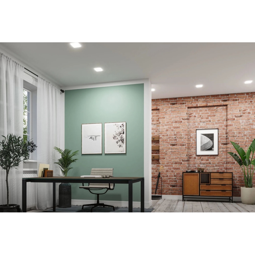 Paulmann 79953 - LED/6W IP44 ściemnialna wpuszczana oprawa sufitowa do łazienki VARIFIT 230V