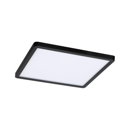 Paulmann 79967 - LED/16W IP44 ściemnialna wpuszczana oprawa łazienkowa AREO 230V 23x23 cm czarna