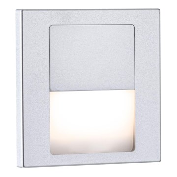 Paulmann 80000 - LED/1W Oświetlenie schodowe TSARO 230V Follow/matowy chrom