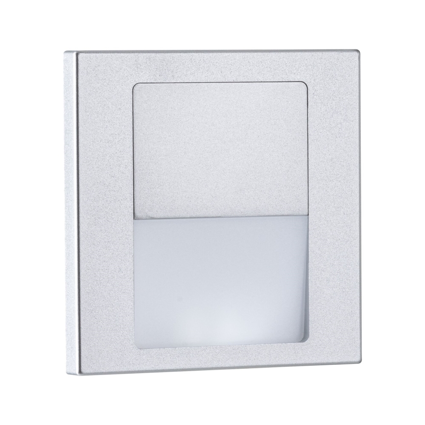 Paulmann 80000 - LED/1W Oświetlenie schodowe TSARO 230V Follow/matowy chrom