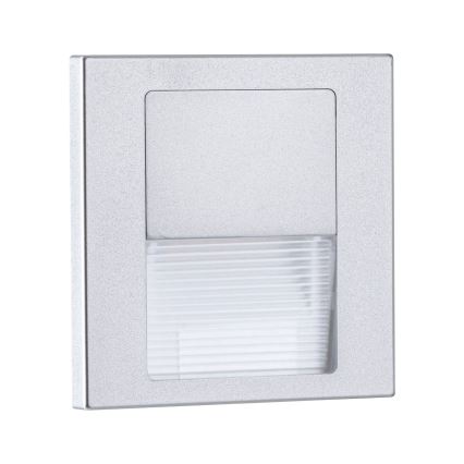 Paulmann 80000 - LED/1W Oświetlenie schodowe TSARO 230V Follow/matowy chrom