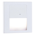 Paulmann 80002 - LED/1W Oświetlenie schodowe z czujnikiem TSARO 230V Lead/białe