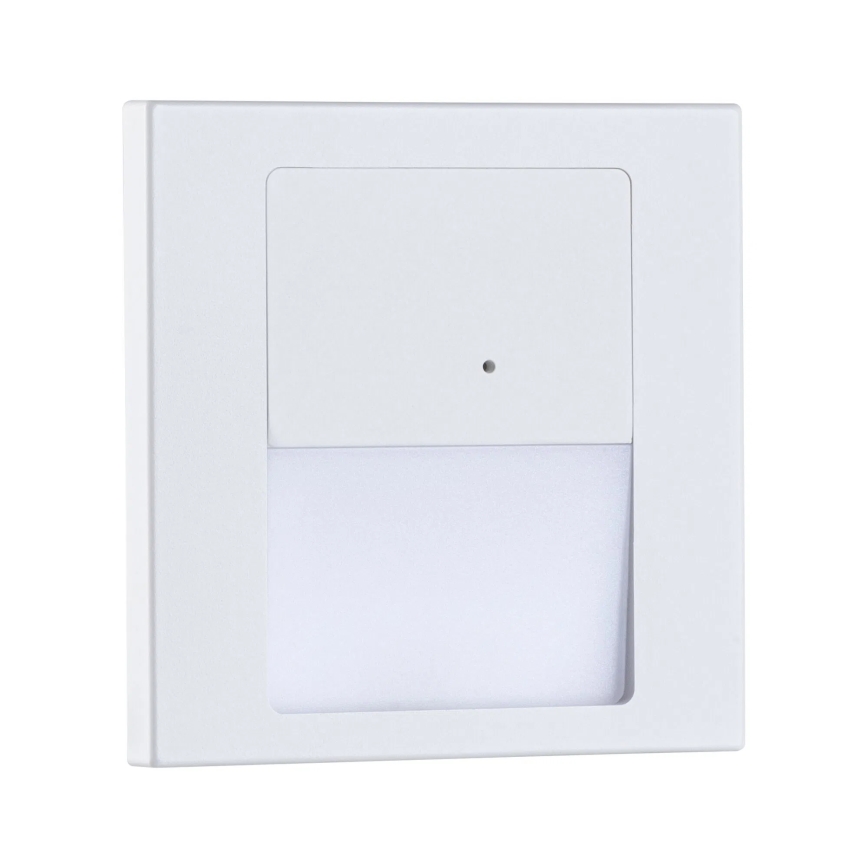 Paulmann 80002 - LED/1W Oświetlenie schodowe z czujnikiem TSARO 230V Lead/białe